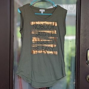 Guess - Nobody Said it Would be Easy Tee